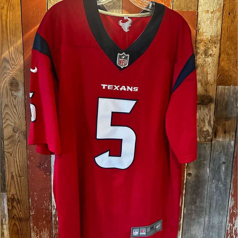 Jalen Pitre Houston Texans #5 Jersey